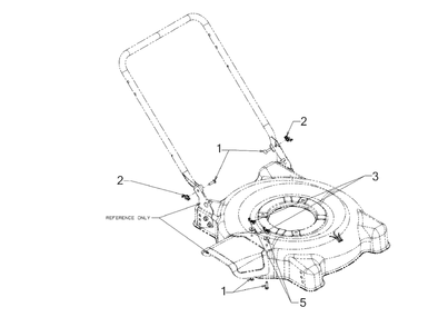 Screw Pack Diagram and Parts List for 11A-02MY345 2022 Yard Machines Lawn Mower